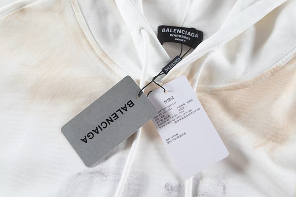 ブランドパーカー角部分ディテール